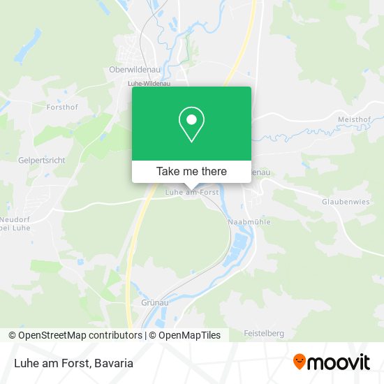 Карта Luhe am Forst