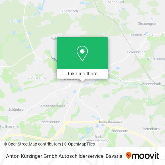 Anton Kürzinger Gmbh Autoschilderservice map