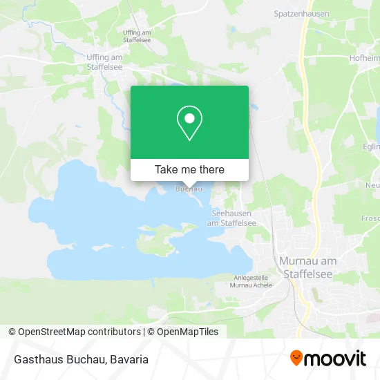 Карта Gasthaus Buchau