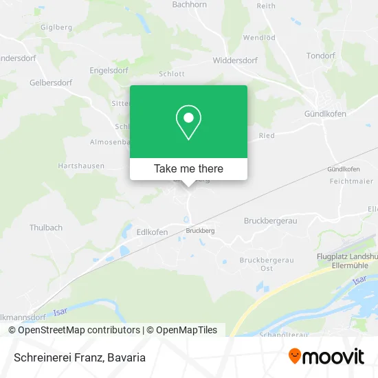 Карта Schreinerei Franz