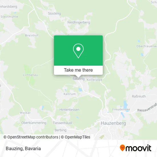Карта Bauzing
