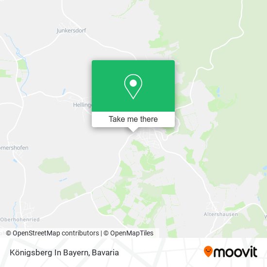 Königsberg In Bayern map