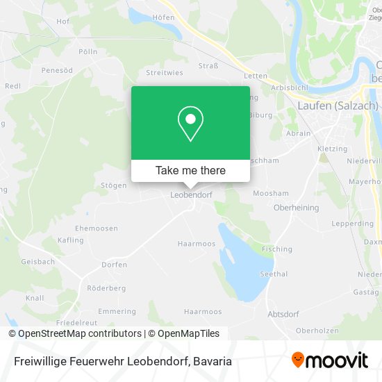 Freiwillige Feuerwehr Leobendorf map