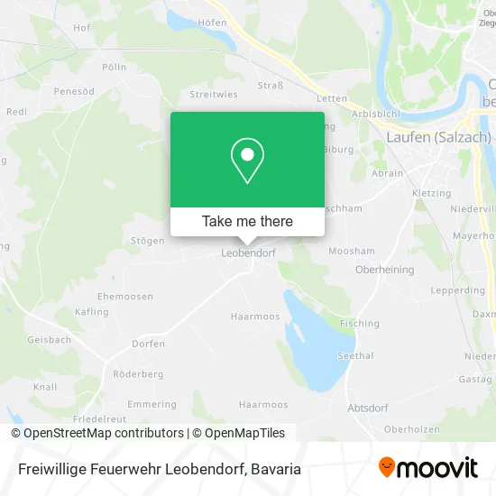 Карта Freiwillige Feuerwehr Leobendorf