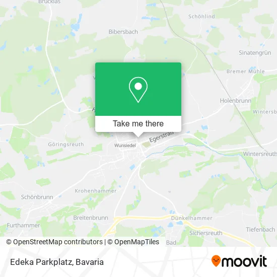 Карта Edeka Parkplatz