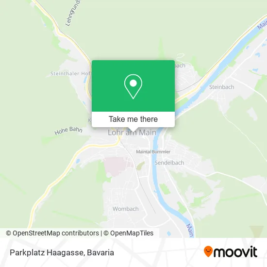 Карта Parkplatz Haagasse