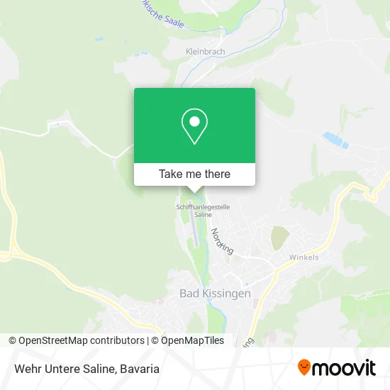 Карта Wehr Untere Saline