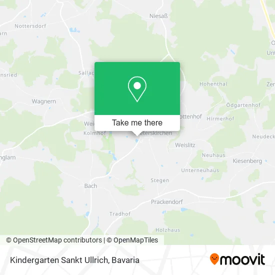 Карта Kindergarten Sankt Ullrich