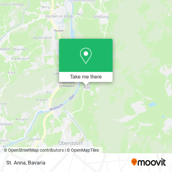 Карта St. Anna