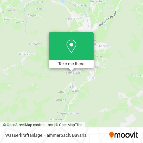 Wasserkraftanlage Hammerbach map