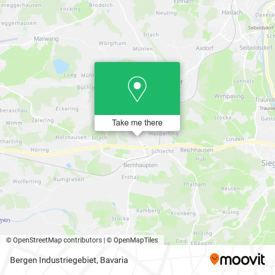 Карта Bergen Industriegebiet