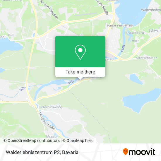 Карта Walderlebniszentrum P2