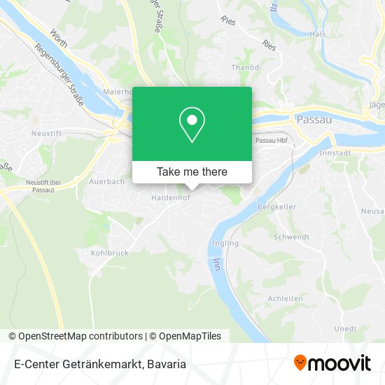 E-Center Getränkemarkt map