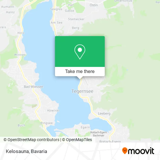 Карта Kelosauna