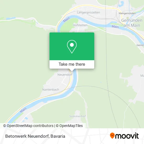 Карта Betonwerk Neuendorf