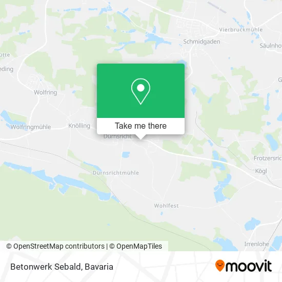 Карта Betonwerk Sebald