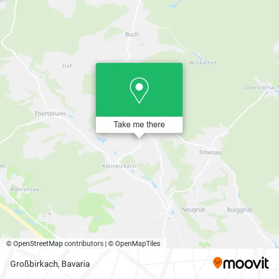 Карта Großbirkach