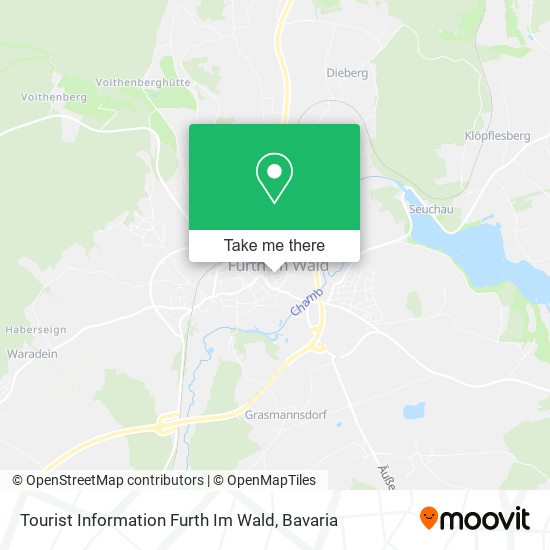 Tourist Information Furth Im Wald map