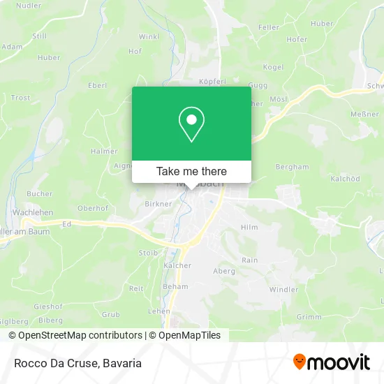 Карта Rocco Da Cruse