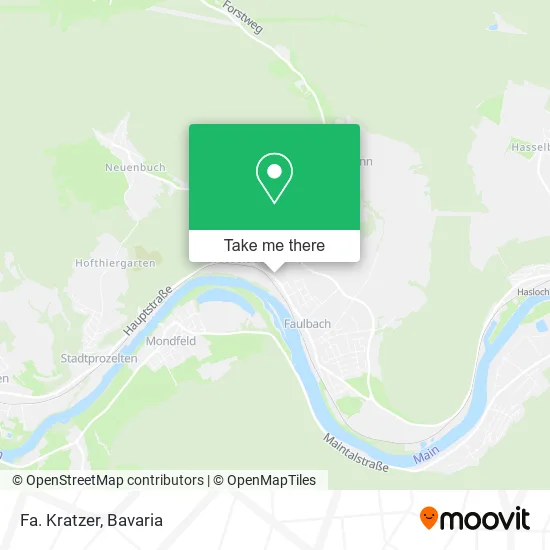 Карта Fa. Kratzer