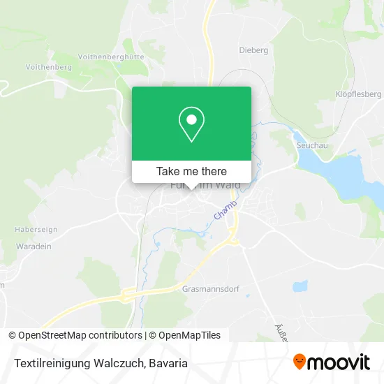 Карта Textilreinigung Walczuch