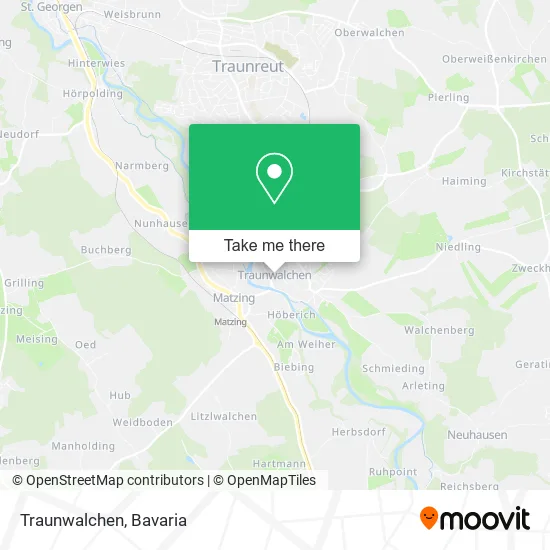 Карта Traunwalchen