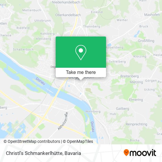 Christl's Schmankerlhütte map