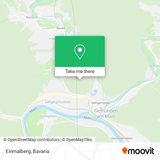 Карта Einmalberg