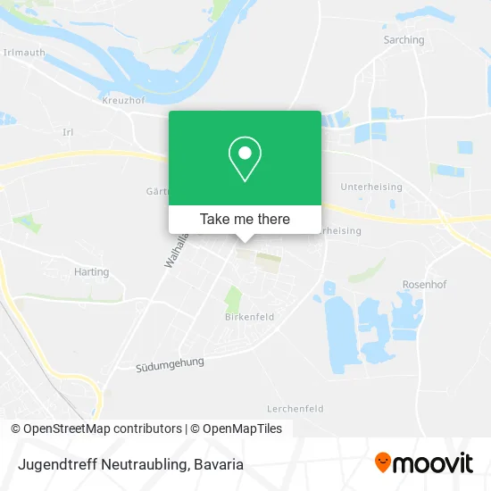 Карта Jugendtreff Neutraubling