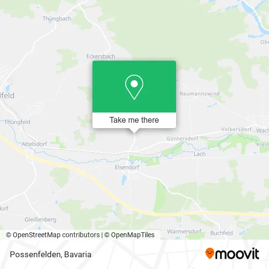 Карта Possenfelden