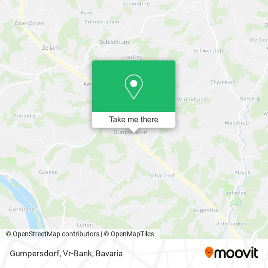 Карта Gumpersdorf, Vr-Bank