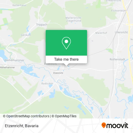 Карта Etzenricht