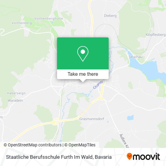 Staatliche Berufsschule Furth Im Wald map