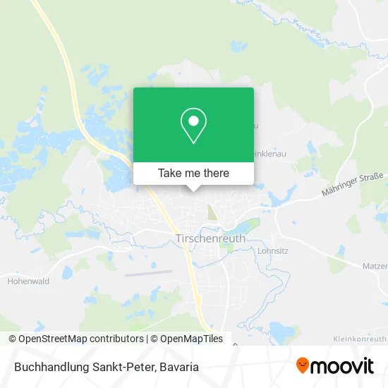 Карта Buchhandlung Sankt-Peter