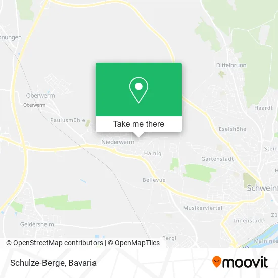 Карта Schulze-Berge