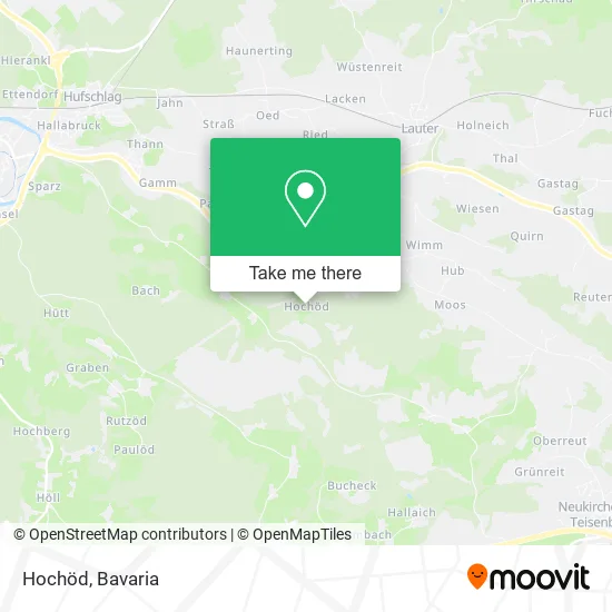 Карта Hochöd