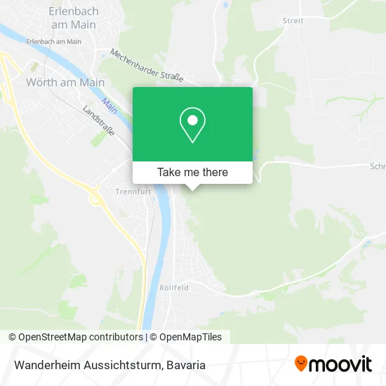 Карта Wanderheim Aussichtsturm