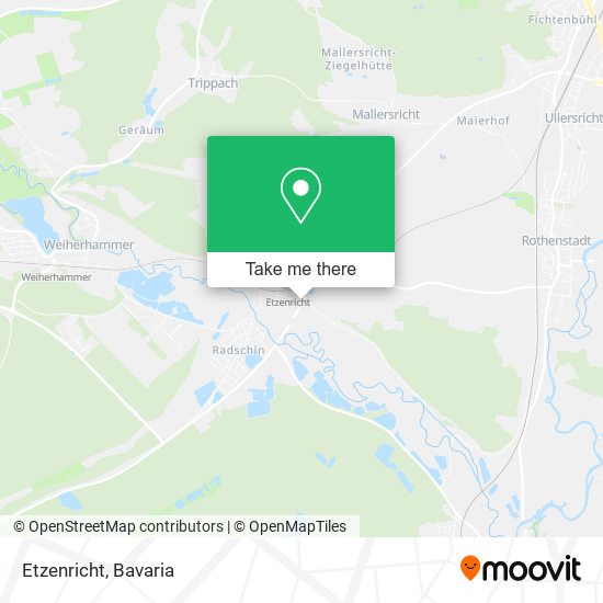 Карта Etzenricht