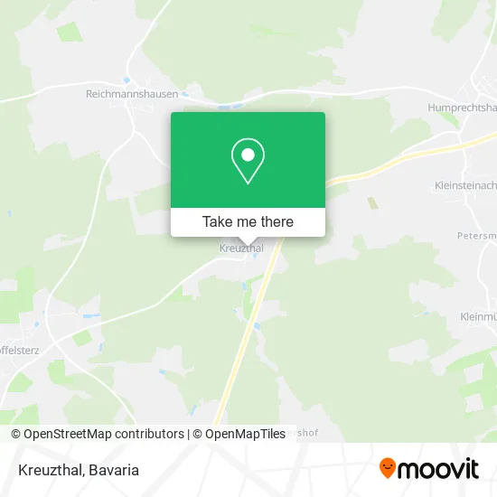 Карта Kreuzthal