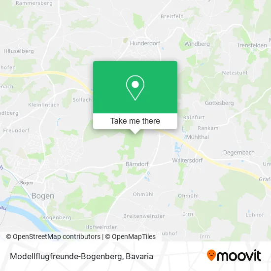 Карта Modellflugfreunde-Bogenberg