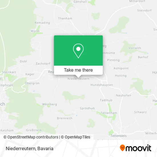 Карта Niederreutern