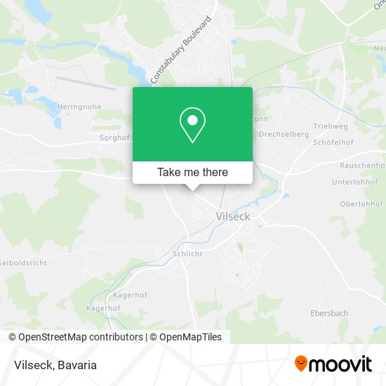 Карта Vilseck