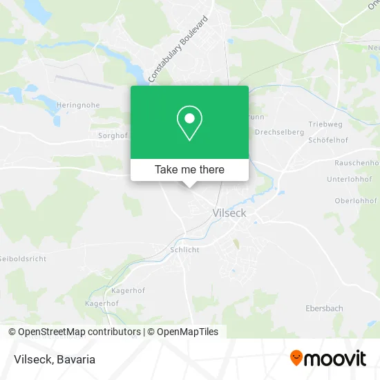Карта Vilseck