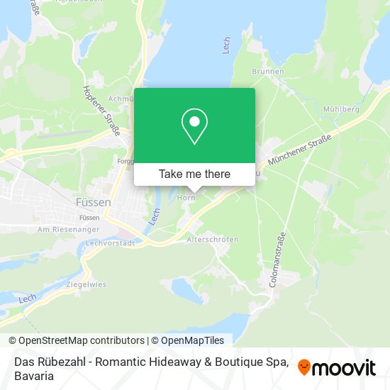 Das Rübezahl - Romantic Hideaway & Boutique Spa map