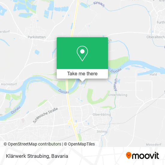 Карта Klärwerk Straubing