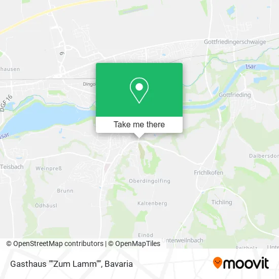 Карта Gasthaus ""Zum Lamm""