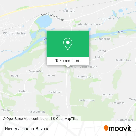 Карта Niederviehbach