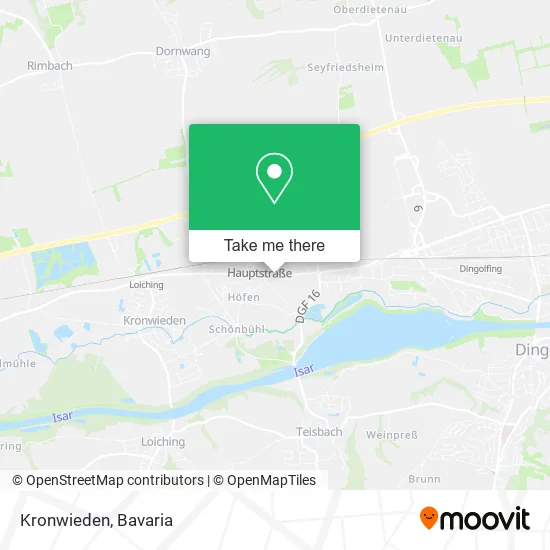 Карта Kronwieden