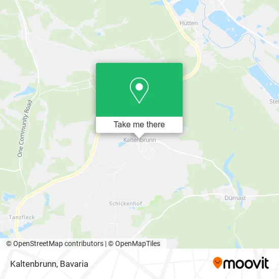 Карта Kaltenbrunn