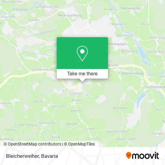 Карта Bleicherweiher